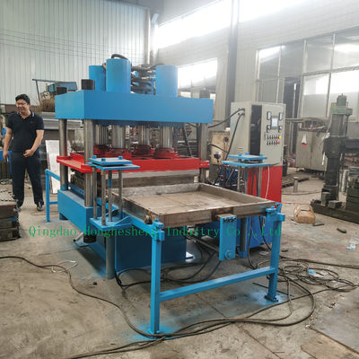 Outdoor Sports Rubber Floor Tile Vulcanizing Press Machine Anti Skid