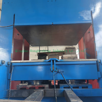 Full Auto Rubber Flooring Mat Making Machine / Non-Slip Mat Vulcanizing Press