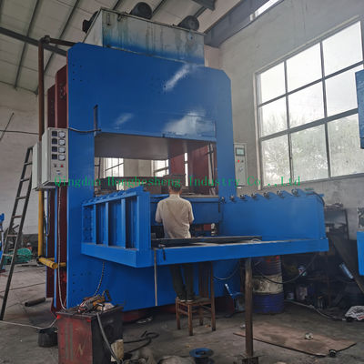 Frame Type Recycled Rubber Paver Tile Making Vulcanizing Press Machine 1500t