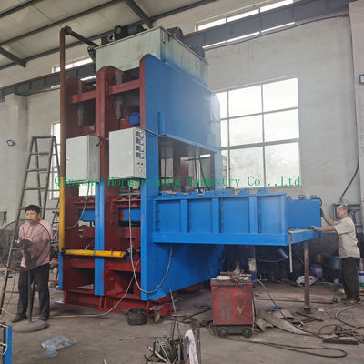Frame Type Recycled Rubber Paver Tile Making Vulcanizing Press Machine 1500t