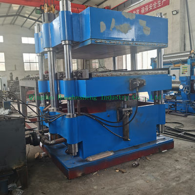 Six Column Type Plate Vulcanizing Press Machine Steam Heating 600T