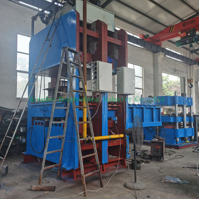 250-500mm Piston Stroke Rubber Plate Vulcanizer Steam Heating