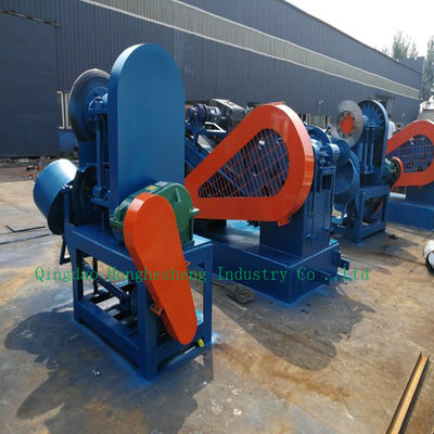 Automatic Strip Lump Cutting Waste Tire Recycling Machine 450 R/Min