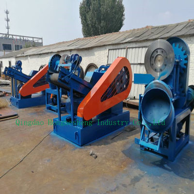 Automatic Waste Tyre Strip Block Cutting Machine For Tyres Chip