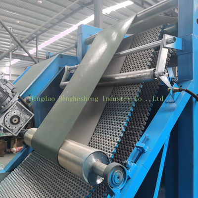 Stainless Steel Mesh Rubber Sheet Cooling Machine Hang Rod Type