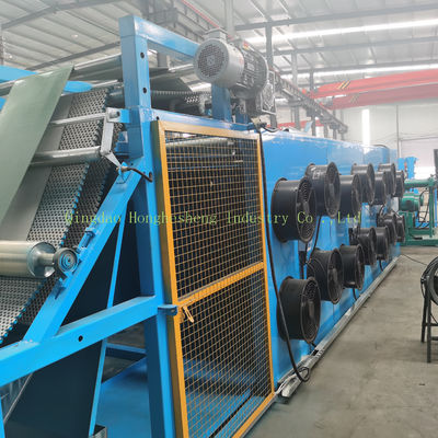 Stainless Steel Mesh Rubber Sheet Cooling Machine Hang Rod Type
