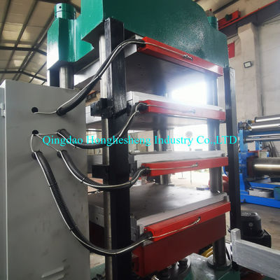 Oil Seal Plate Vulcanizing Press Rubber Four Column Hydraulic Vulcanizing Machine