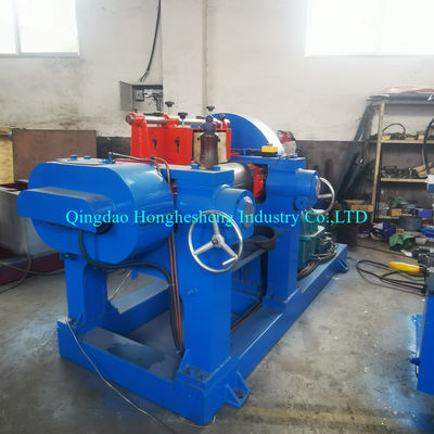 Two Roll Open Rubber Mixing Mill / Silicone Mixing Mill Open Type Eurepoean Style