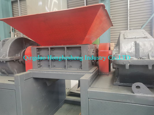 Household Garbage Biaxial Shredding Machine For Waste Tire Recycling Plant