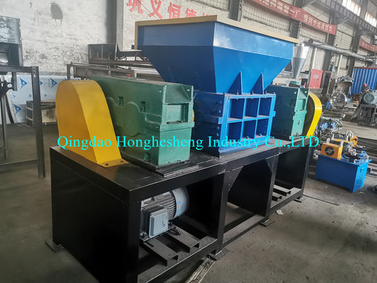 Household Garbage Biaxial Shredding Machine For Waste Tire Recycling Plant