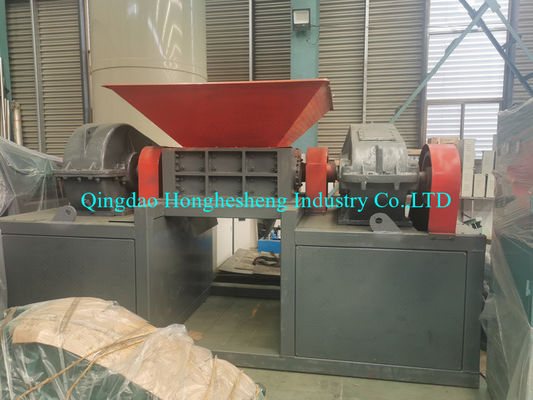 1000-Model Biaxial Tyre Iron Sheet Scrap Plastic Crusher Steel Plate Crusher