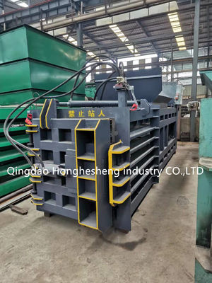 Automatic Horizontal Plastic Bottle Press Recycled Cardboard Baler Machine