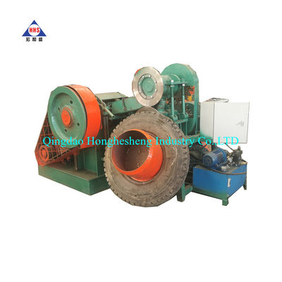 Automatic Tire Sidewall And Tread Cutting Machine for Waste Tire Strips And Blocks