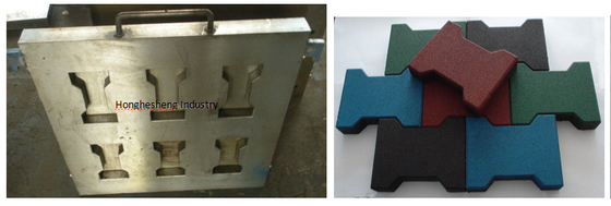 50T Rubber Tile Vulcanizer Machine