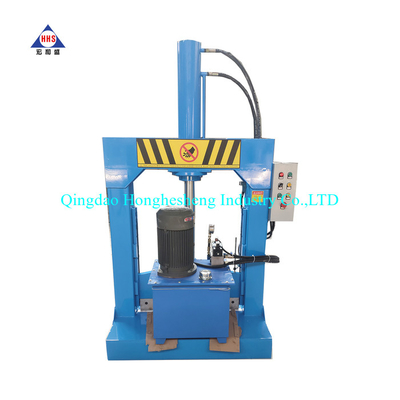 Single And Twin Blade Vertical Rubber Bale Cutter