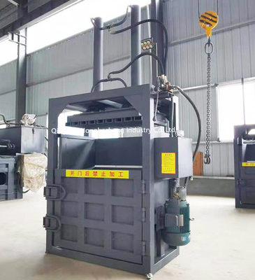 Vertical Hydraulic Pressing Waste Paper Baler Cardboard Baling Machine