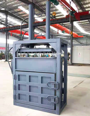 Vertical Hydraulic Pressing Waste Paper Baler Cardboard Baling Machine