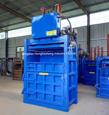 Vertical Hydraulic Pressing Waste Paper Baler Cardboard Baling Machine