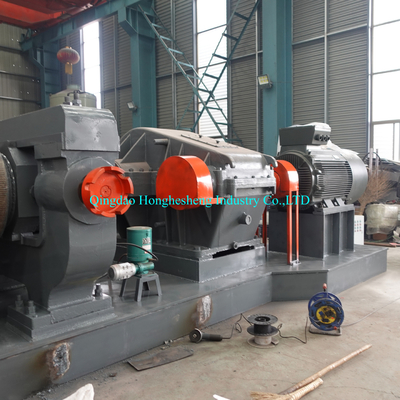 XKP-610 Tire Cracker Mill Rubber Crusher For Reclaimed Rubber Production
