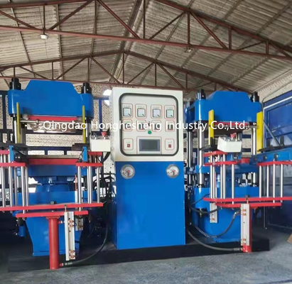 2RT Twin Vulcanizing Machine Producing Rubber Gasket