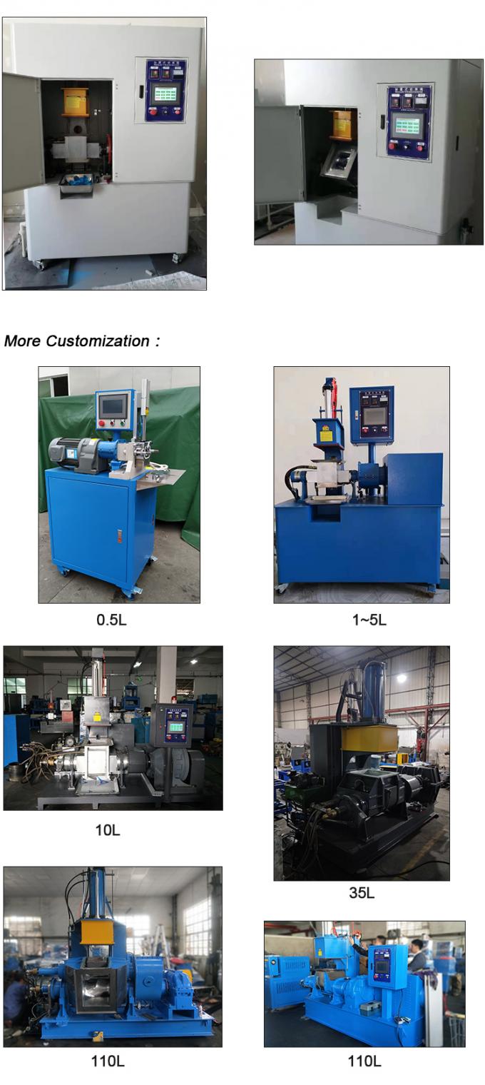 0.1L 0.2L 0.3L Lab Easy To Clean Air Compressor Small Rubber kneader