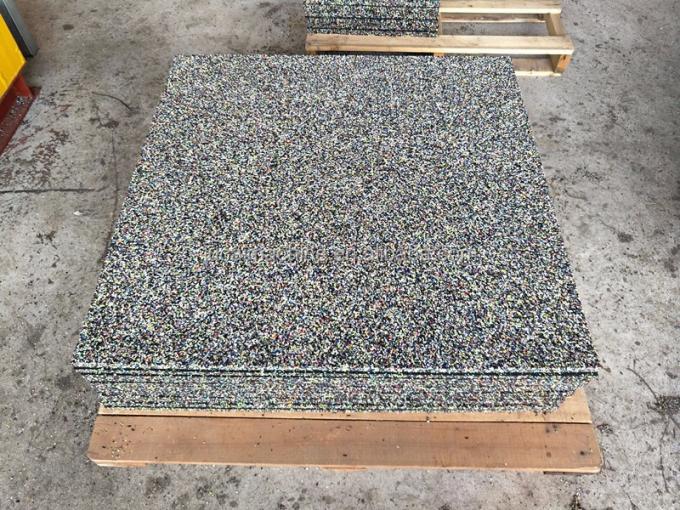 50 Ton Rubber Paver Tile Making Machine For Playground Floor 3