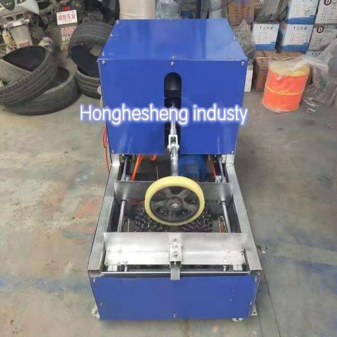 new waste tire cutter for both sides / tire sidewall two sides cutting machine