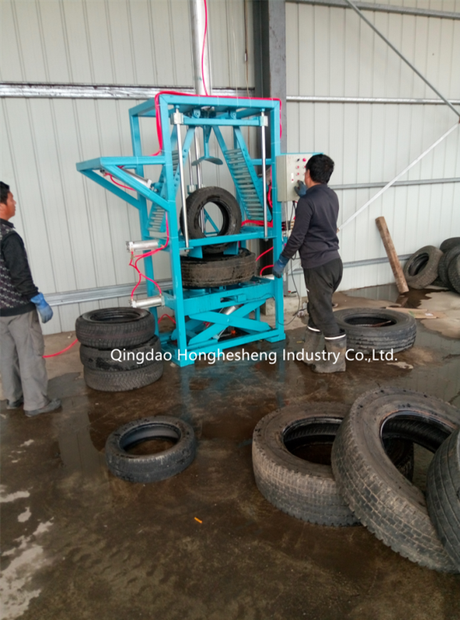 Pneumatic Tyre Packing Machine For Whole Tyres 4