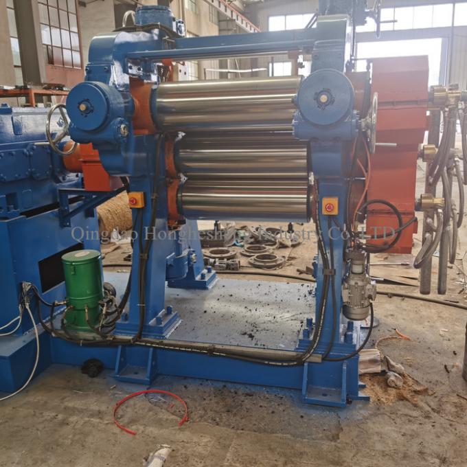 Rubber And Pvc Calender Machine I Type T Type 15kw